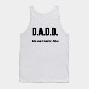 D.A.D.D. (Black) Tank Top